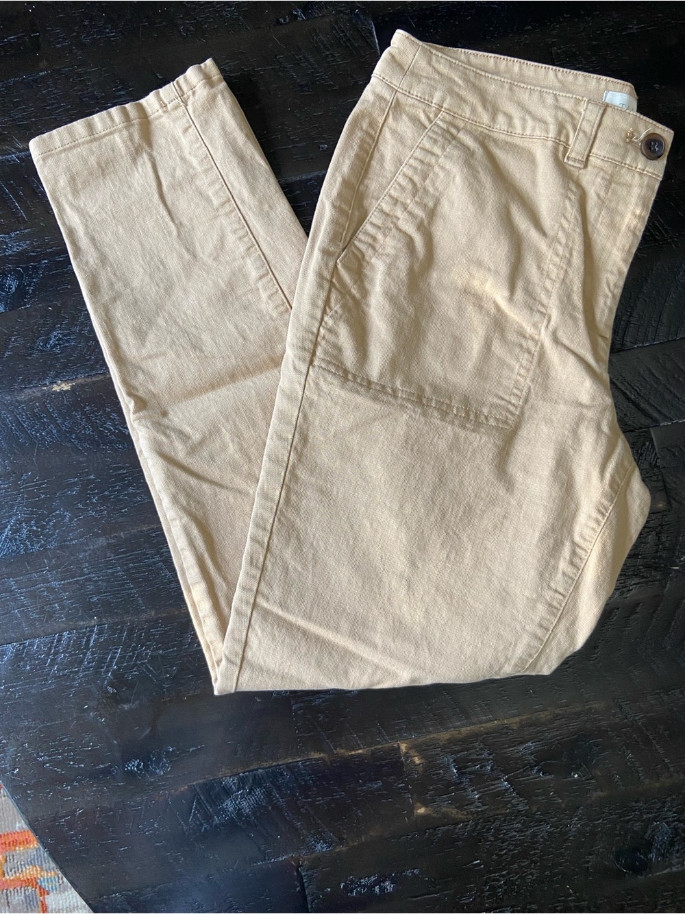 Talbots Petite Tan/Beige Stretch Pants